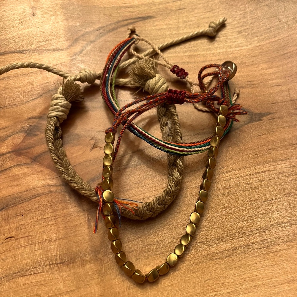 Adjustable Bracelets, set of 3